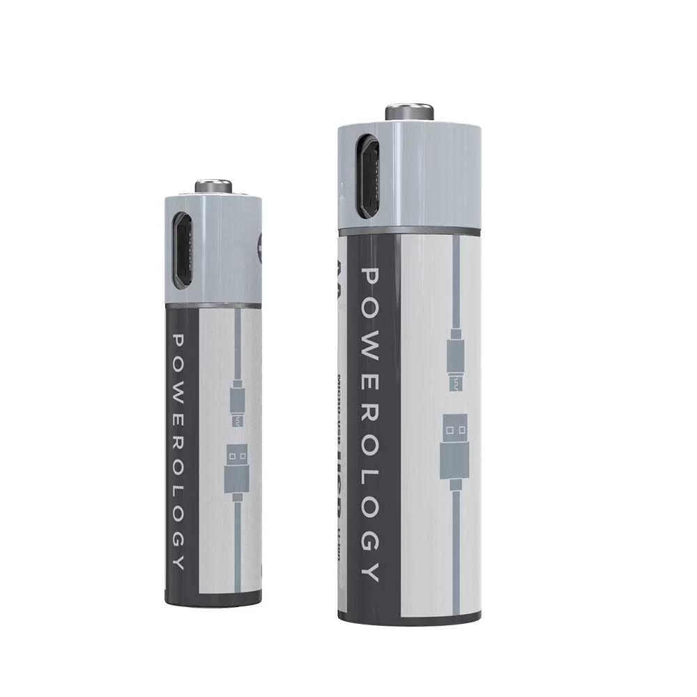 Powerology USB Rechargeable Lithium-ion Battery