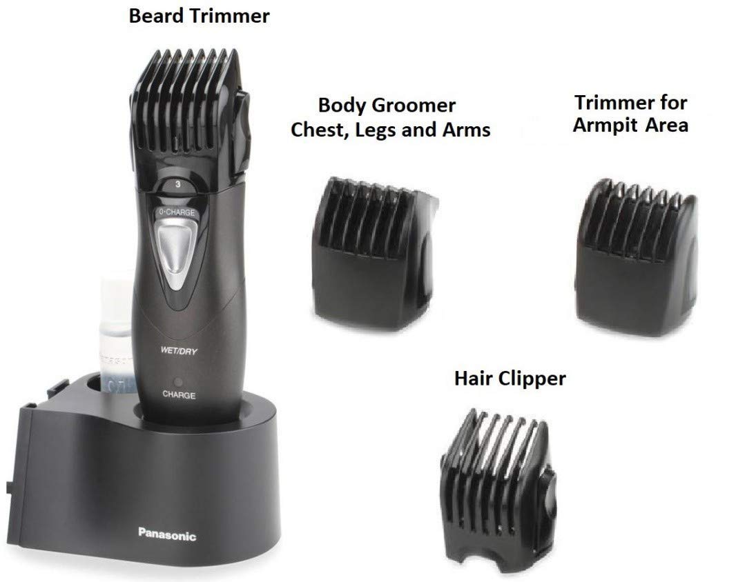 Panasonic ER-GY10K 6-in-1 Men Body Grooming Kit