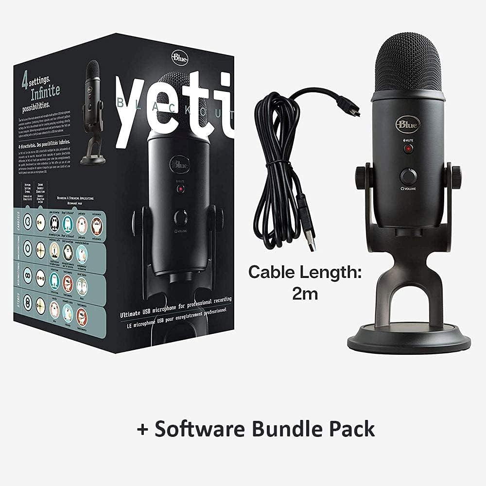 Logitech Blue Yeti Blackout