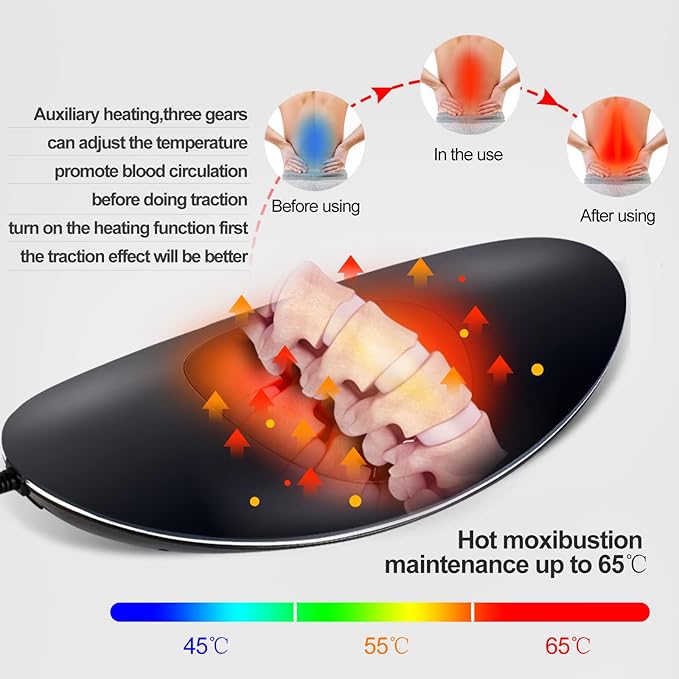 Jimugor Electric Lumbar Traction Device Massager