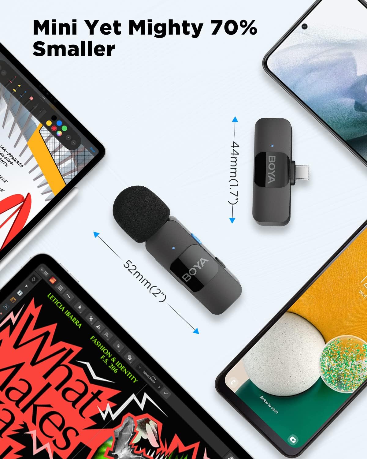 Boya BY-V10 USB-C Wireless Microphone