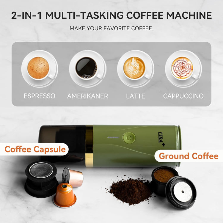 CERA+ Portable Espresso Machine