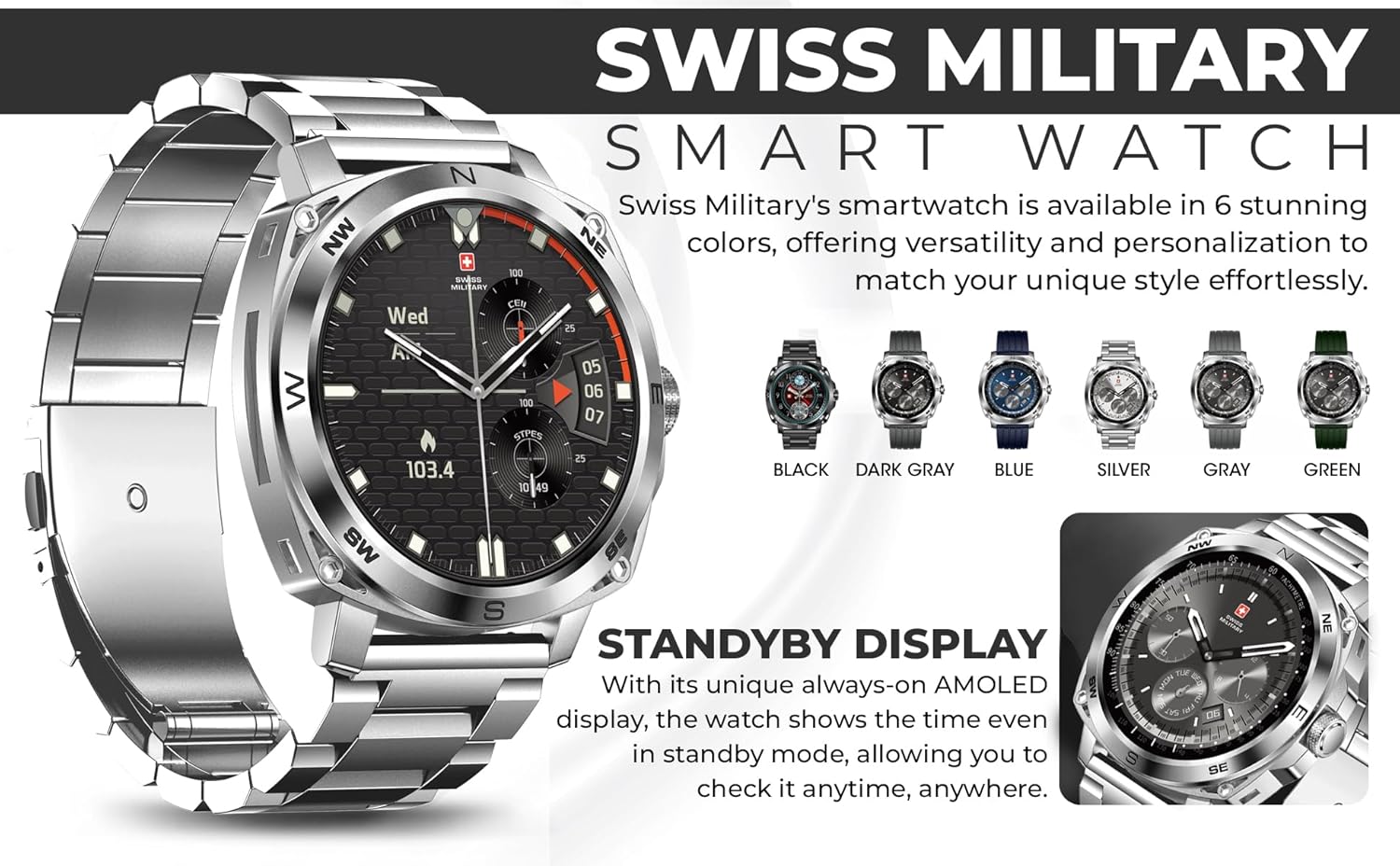 Swiss Military DOM4 Smartwatch