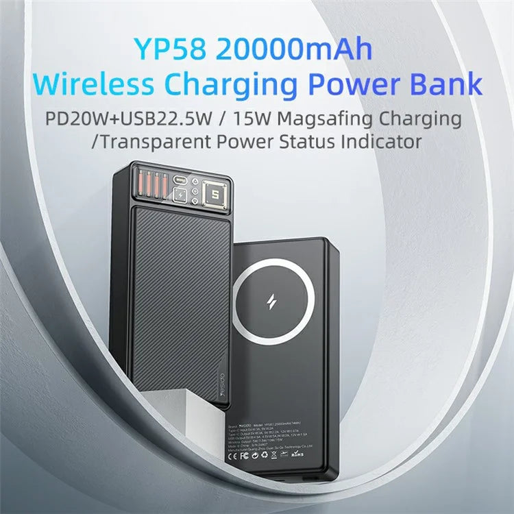 YESIDO YP58 20000mAh Battery Pack