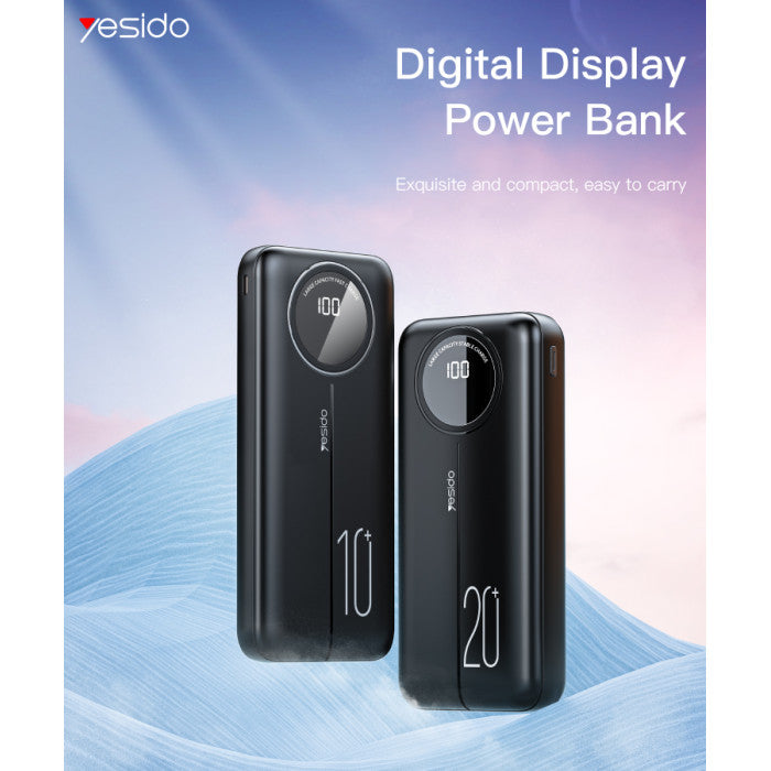 Yesido YP40 LED Screen Display Power Bank