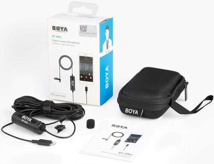 BOYA DM1 Lavalier Microphone