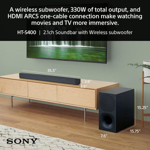 Sony HT-S400 2.1ch Soundbar