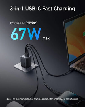 Anker 336 67W USB C Charger