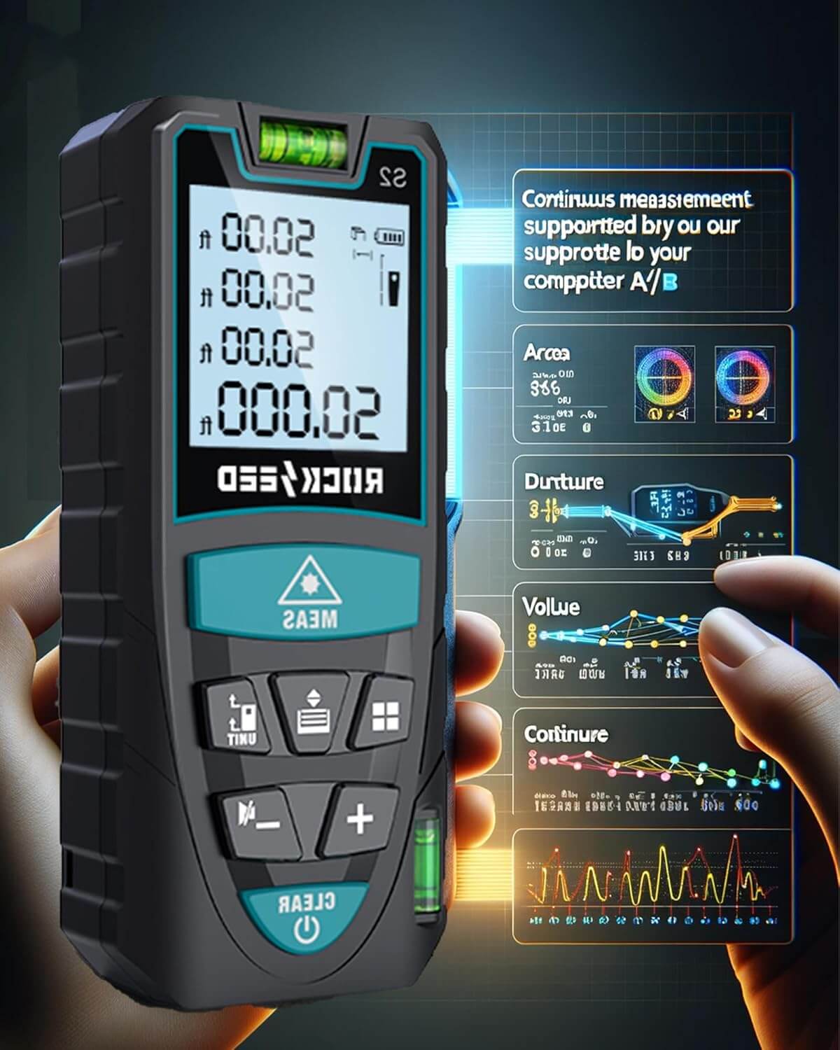 ALLESM Laser Meter