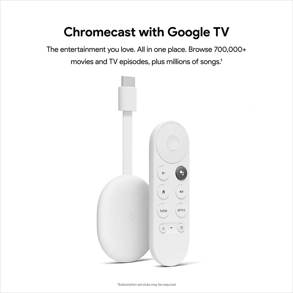 Chromecast with Google TV HD