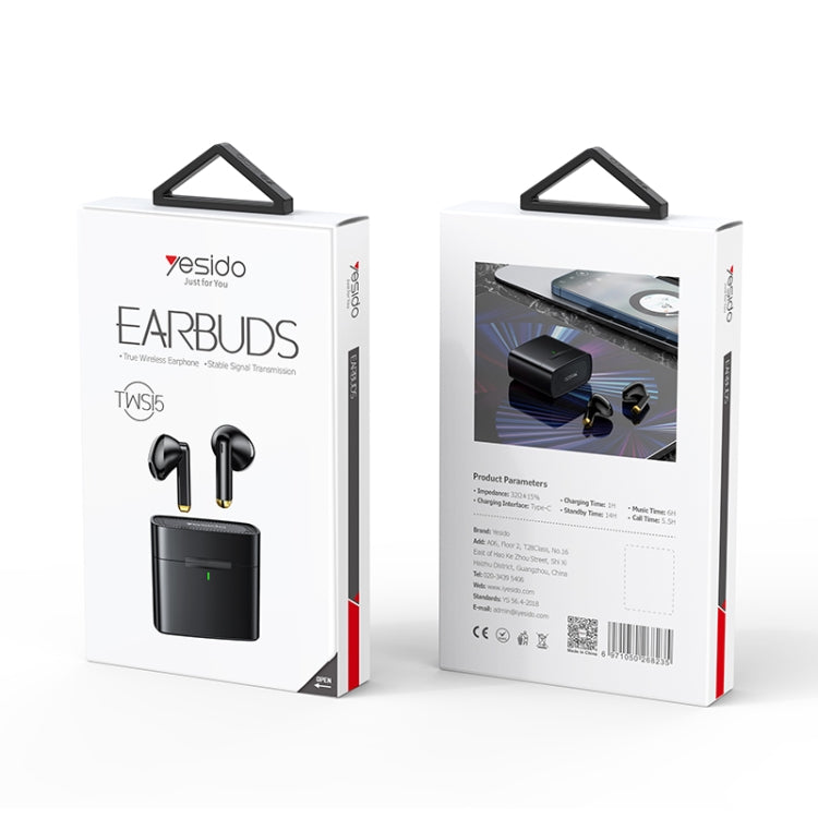 Yesido TWS15 Wireless Earbuds