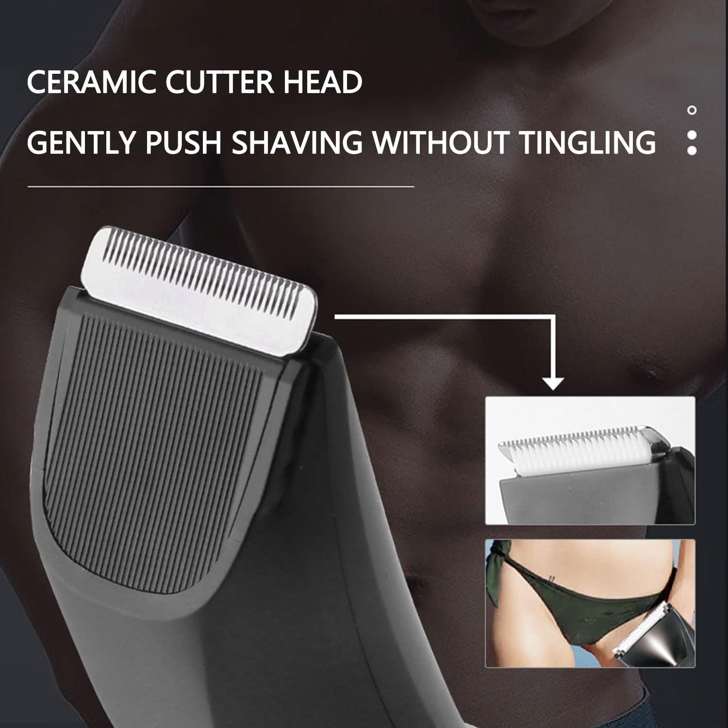 KEMEI 3208 Body Hair Trimmer