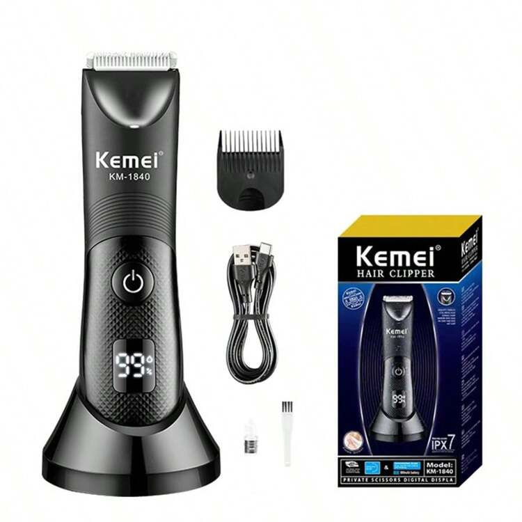 Kemei Groin Hair Trimmer KM-1840