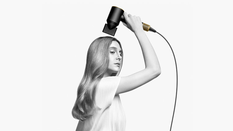 Dyson Supersonic Hair Dryer Onyx Black and Gold